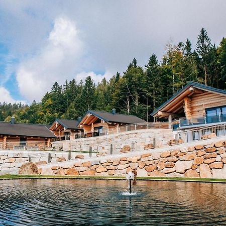 Blockhausen Luxus Chalets Oberschwarzenberg Экстерьер фото